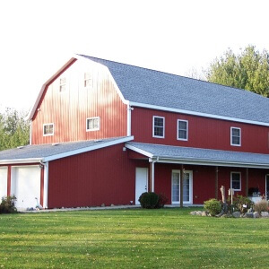 post frame barn home
