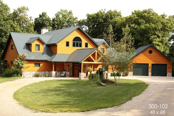 pole barn cabin