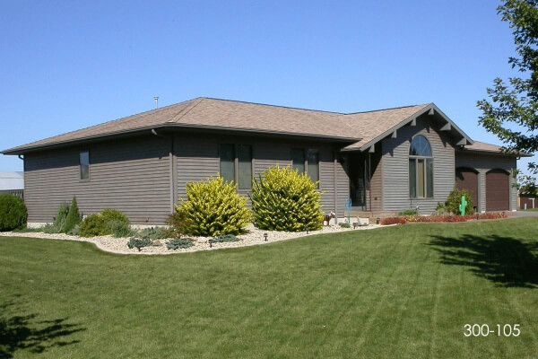 post frame house - pole barn home