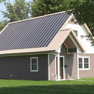 zero energy home post frame home