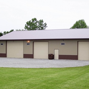 post frame storage garage
