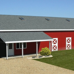 pole building horse barn