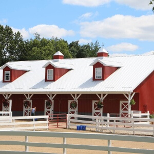 post frame equine boarding facility