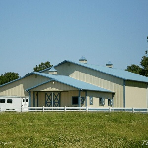 Post Frame Horse Arena