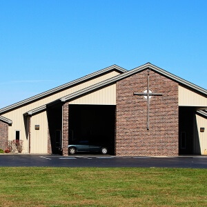 post frame church building