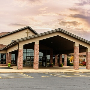 post frame church building