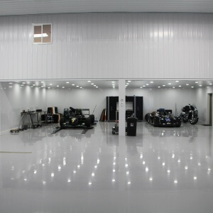 interior lined pole building