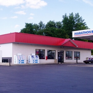 pole building gas station convenience store
